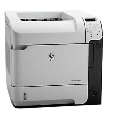 Принтер HP LaserJet Enterprise M602n / Лазерний монохромний друк / 1200x1200 dpi / A4 / 52 стр/мин / Ethernet, USB 2.0
