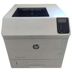 Принтер HP LaserJet Enterprise M605 / Лазерная монохромная печать / A4 / 1200x1200 dpi / 55 стр/мин / USB, Ethernet / Кабели