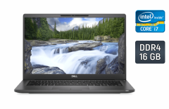 Ультрабук Б-класс Dell Latitude 7400 / 14" (1920x1080) IPS / Intel Core i7-8665U (4 (8) ядра по 1.9 - 4.8 GHz) / 16 GB DDR4 / 512 GB SSD / Intel UHD Graphics 620 / WebCam / TouchID / Windows 10