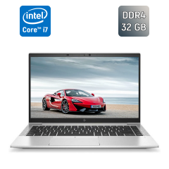 Ультрабук Б-клас HP EliteBook 840 G7 / 14" (1920x1080) IPS / Intel Core i7-10610U (4 (8) ядра по 1.8 - 4.9 GHz) / 32 GB DDR4 / 1000 GB SSD / Intel UHD Graphics / WebCam / TouchID / Windows 10