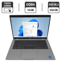 Ультрабук Dell Latitude 5420 / 14" (1920x1080) IPS Touch / Intel Core i5-1145G7 (4 (8) ядра по 4.4 GHz) / 16 GB DDR4 / 256 GB SSD M.2 / Intel Iris Xe Graphics / WebCam