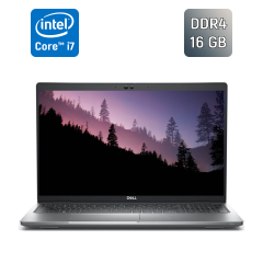 Ультрабук Dell Latitude 5530 / 15.6" (1920x1080) IPS / Intel Core i7-1265U (10 (12) ядер по 3.6 - 4.8 GHz) / 16 GB DDR4 / 512 GB SSD / Intel Iris Xe Graphics eligible / WebCam / HDMI / Windows 11