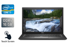 Ультрабук Dell Latitude 7490 / 14" (1920x1080) IPS Touch / Intel Core i7-8650U (4 (8) ядра по 1.9 - 4.2 GHz) / 16 GB DDR4 / 480 GB SSD / Intel UHD Graphics 620 / WebCam / TouchID / Windows 10