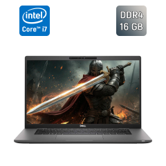 Ультрабук Dell Latitude 7530 / 15.6" (1920x1080) IPS / Intel Core i7-1255U (10 (12) ядер по 3.5 - 4.7 GHz) / 16 GB DDR4 / 256 GB SSD / Intel Iris Xe Graphics / WebCam / TouchID / Windows 11