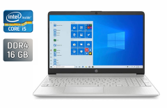 Ультрабук HP 15-dy1036nr / 15.6" (1920x1080) IPS / Intel Core i5-1035G1 (4 (8) ядра по 1.0 - 3.6 GHz) / 16 GB DDR4 / 480 GB SSD / Intel UHD Graphics / WebCam / Windows 10