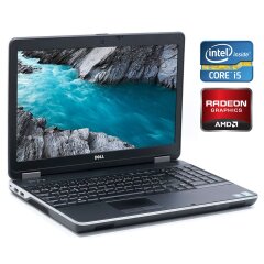 Ноутбук Б-клас Dell Latitude E6540 / 15.6" (1920x1080) TN / Intel Core i5-4200M (2 (4) ядра по 2.5 - 3.1 GHz) / 16 GB DDR3 / 128 GB SSD / AMD Radeon HD 8790M, 2 GB GDDR5, 128-bit / WebCam / DVD-RW