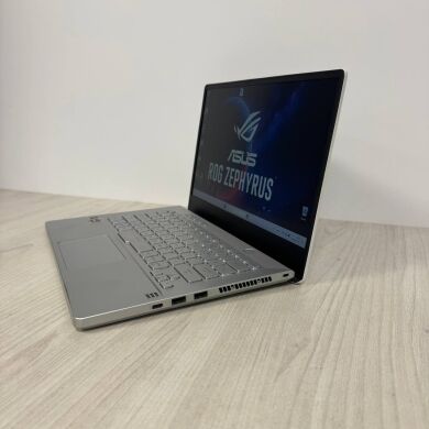 Ігровий ультрабук Б-клас Asus ROG Zephyrus G14 GA401IV / 14" (1920x1080) IPS / AMD Ryzen 9 4900HS (8 (16) ядер по 3.0 - 4.3 GHz) / 16 GB DDR4 / 512 GB SSD NVMe / nVidia GeForce RTX 2060 Max-Q, 6 GB GDDR6, 192-bit Ігровий ультрабук Б-клас Asus ROG Zephyrus G14 GA401IV / 14" (1920x1080) IPS / AMD Ryzen 9 4900HS (8 (16) ядер по 3.0 - 4.3 GHz) / 16 GB DDR4 / 512 GB SSD NVMe / nVidia GeForce RTX 2060 Max-Q, 6 GB GDDR6, 192-bit
