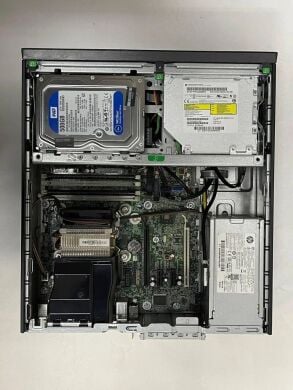 Компьютер HP EliteDesk 800 G1 SFF / Intel Core i3-4130 (2 (4) ядра по 3.4 GHz) / 8 GB DDR3 / 500 GB HDD / Intel HD Graphics 4400 / DVD-ROM + Клавиатура и мышка