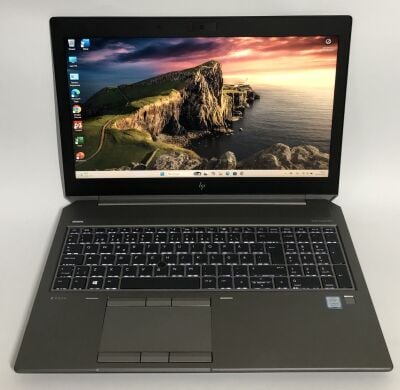 Мобільна робоча станція HP ZBook 15 G6 / 15.6" (1920x1080) IPS / Intel Core i5-9300H (4 (8) ядра по 2.4 - 4.1 GHz) / 16 GB DDR4 / 512 GB SSD NVMe / nVidia Quadro T1000, 4 GB GDDR5, 128-bit / WebCam / Win 11 Pro