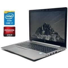Мобільна робоча станція Б-клас HP Zbook 15u G5 / 15.6" (1920x1080) IPS / Intel Core i7-8650U (4 (8) ядра по 1.9 - 4.2 GHz) / 16 GB DDR4 / 256 GB SSD / AMD Radeon Pro WX 3100, 2 GB DDR5, 128-bit / WebCam / Win 10 Pro