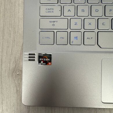 Ігровий ультрабук Б-клас Asus ROG Zephyrus G14 GA401IV / 14" (1920x1080) IPS / AMD Ryzen 9 4900HS (8 (16) ядер по 3.0 - 4.3 GHz) / 16 GB DDR4 / 512 GB SSD NVMe / nVidia GeForce RTX 2060 Max-Q, 6 GB GDDR6, 192-bit Ігровий ультрабук Б-клас Asus ROG Zephyrus G14 GA401IV / 14" (1920x1080) IPS / AMD Ryzen 9 4900HS (8 (16) ядер по 3.0 - 4.3 GHz) / 16 GB DDR4 / 512 GB SSD NVMe / nVidia GeForce RTX 2060 Max-Q, 6 GB GDDR6, 192-bit