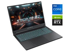Ігровий ноутбук Gigabyte G6 RC56 / 16" (1920x1200) IPS / Intel Core i7-13620H (10 (16) ядер по 3.6 - 4.9 GHz) / 32 GB DDR5 / 960 GB SSD / nVidia GeForce RTX 4060, 8 GB GDDR6, 128-bit / WebCam 