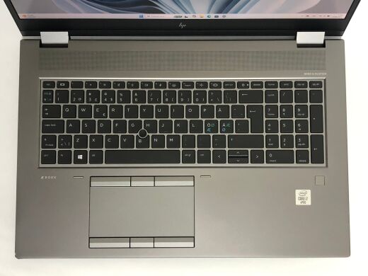 Мобильная рабочая станция Б-класс HP ZBook Fury 17 G7 / 17.3" (1920x1080) IPS / Intel Core i7-10850H (6 (12) ядер по 2.7 - 5.1 GHz) / 32 GB DDR4 / 512 GB SSD NVMe / nVidia Quadro RTX 3000, 6 GB GDDR6, 192-bit / WebCam / Win 11 Pro Мобильная рабочая станция Б-класс HP ZBook Fury 17 G7 / 17.3" (1920x1080) IPS / Intel Core i7-10850H (6 (12) ядер по 2.7 - 5.1 GHz) / 32 GB DDR4 / 512 GB SSD NVMe / nVidia Quadro RTX 3000, 6 GB GDDR6, 192-bit / WebCam / Win 11 Pro