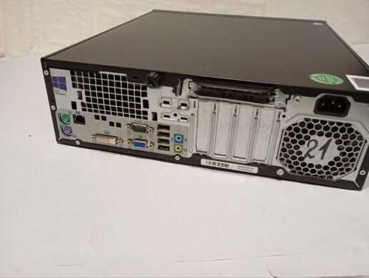 ПК Б-класс HP ProDesk 400 G1 SFF / Intel Core i5-4570 (4 ядра по 3.2 - 3.6 GHz) / 8 GB DDR3 / 500 GB HDD / Intel HD Graphics 4600 / DVD-RW + USB-флешка 64 GB