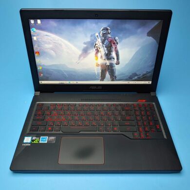 Ігровий ноутбук Asus FX503VM / 15.6" (1920x1080) TN / Intel Core i5-7300HQ (4 ядра по 2.5 - 3.5 GHz) / 16 GB DDR4 / 128 GB SSD + 1000 GB HDD / nVidia GeForce GTX 1060, 3 GB GDDR5, 192-bit / WebCam / Win 10 Home
