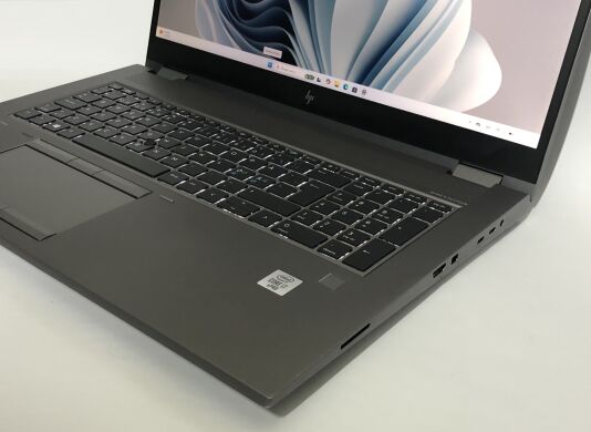 Мобильная рабочая станция Б-класс HP ZBook Fury 17 G7 / 17.3" (1920x1080) IPS / Intel Core i7-10850H (6 (12) ядер по 2.7 - 5.1 GHz) / 32 GB DDR4 / 512 GB SSD NVMe / nVidia Quadro RTX 3000, 6 GB GDDR6, 192-bit / WebCam / Win 11 Pro Мобильная рабочая станция Б-класс HP ZBook Fury 17 G7 / 17.3" (1920x1080) IPS / Intel Core i7-10850H (6 (12) ядер по 2.7 - 5.1 GHz) / 32 GB DDR4 / 512 GB SSD NVMe / nVidia Quadro RTX 3000, 6 GB GDDR6, 192-bit / WebCam / Win 11 Pro