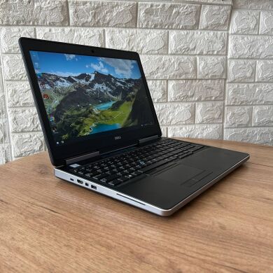 Мобильная рабочая станция Б-класс Dell Precision 7510 / 15.6" (1920x1080) IPS / Intel Core i5-6300HQ (4 ядра по 2.3 - 3.2 GHz) / 8 GB DDR4 / 256 GB SSD / AMD FirePro W5170M, 2 GB GDDR5, 128-bit / WebCam