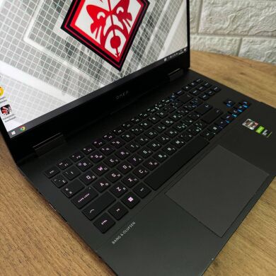Ігровий ноутбук Б-клас HP Omen 15-en0013dx / 15.6" (1920x1080) IPS / AMD Ryzen 7 4800H (8 (16) ядер по 2.9 - 4.2 GHz) / 16 GB DDR4 / 512 GB SSD / nVidia GeForce GTX 1660 Ti, 6 GB GDDR6, 192-bit / WebCam