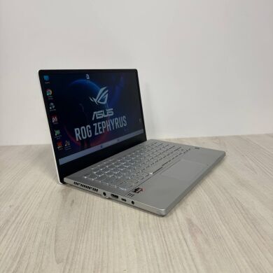 Ігровий ультрабук Б-клас Asus ROG Zephyrus G14 GA401IV / 14" (1920x1080) IPS / AMD Ryzen 9 4900HS (8 (16) ядер по 3.0 - 4.3 GHz) / 16 GB DDR4 / 512 GB SSD NVMe / nVidia GeForce RTX 2060 Max-Q, 6 GB GDDR6, 192-bit Ігровий ультрабук Б-клас Asus ROG Zephyrus G14 GA401IV / 14" (1920x1080) IPS / AMD Ryzen 9 4900HS (8 (16) ядер по 3.0 - 4.3 GHz) / 16 GB DDR4 / 512 GB SSD NVMe / nVidia GeForce RTX 2060 Max-Q, 6 GB GDDR6, 192-bit