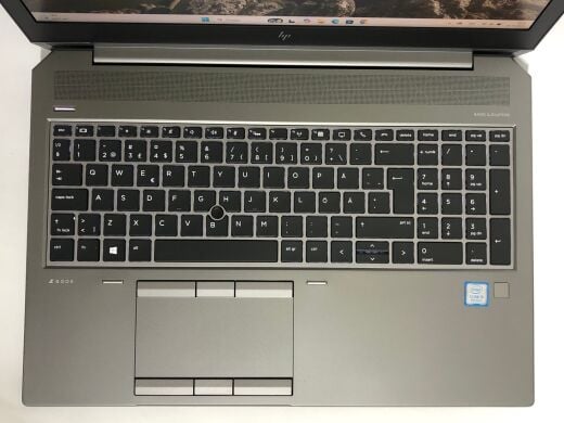 Мобільна робоча станція HP ZBook 15 G6 / 15.6" (1920x1080) IPS / Intel Core i5-9300H (4 (8) ядра по 2.4 - 4.1 GHz) / 16 GB DDR4 / 512 GB SSD NVMe / nVidia Quadro T1000, 4 GB GDDR5, 128-bit / WebCam / Win 11 Pro