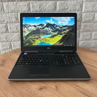 Мобильная рабочая станция Б-класс Dell Precision 7510 / 15.6" (1920x1080) IPS / Intel Core i5-6300HQ (4 ядра по 2.3 - 3.2 GHz) / 8 GB DDR4 / 256 GB SSD / AMD FirePro W5170M, 2 GB GDDR5, 128-bit / WebCam