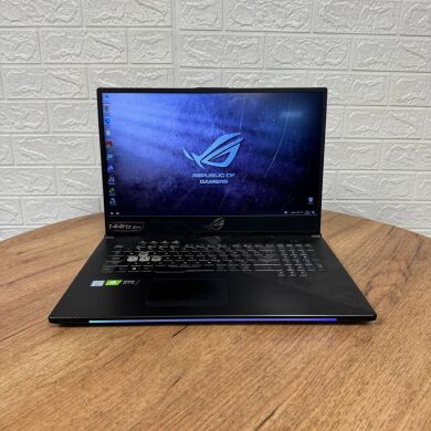 Ігровий ноутбук Б-клас Asus ROG Strix Scar II GL704GW / 17.3” (1920x1080) IPS / Intel Core i7-8750H (6 (12) ядер по 2.2 - 4.1 GHz) / 16 GB DDR4 / 500 GB SSD / nVidia GeForce RTX 2070, 8 GB GDDR6, 256-bit / WebCam Ігровий ноутбук Б-клас Asus ROG Strix Scar II GL704GW / 17.3” (1920x1080) IPS / Intel Core i7-8750H (6 (12) ядер по 2.2 - 4.1 GHz) / 16 GB DDR4 / 500 GB SSD / nVidia GeForce RTX 2070, 8 GB GDDR6, 256-bit / WebCam