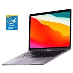 Ультрабук Б-клас Apple MacBook Pro A1989 2018 / 13.3" (2560x1600) IPS / Intel Core i7-8559U (4 (8) ядра по 2.7 - 4.5 GHz) / 16 GB DDR3 / 500 GB SSD / Intel Iris Plus Graphics 655 / WebCam / MacOS