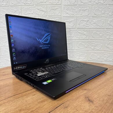 Ігровий ноутбук Б-клас Asus ROG Strix Scar II GL704GW / 17.3” (1920x1080) IPS / Intel Core i7-8750H (6 (12) ядер по 2.2 - 4.1 GHz) / 16 GB DDR4 / 500 GB SSD / nVidia GeForce RTX 2070, 8 GB GDDR6, 256-bit / WebCam Ігровий ноутбук Б-клас Asus ROG Strix Scar II GL704GW / 17.3” (1920x1080) IPS / Intel Core i7-8750H (6 (12) ядер по 2.2 - 4.1 GHz) / 16 GB DDR4 / 500 GB SSD / nVidia GeForce RTX 2070, 8 GB GDDR6, 256-bit / WebCam