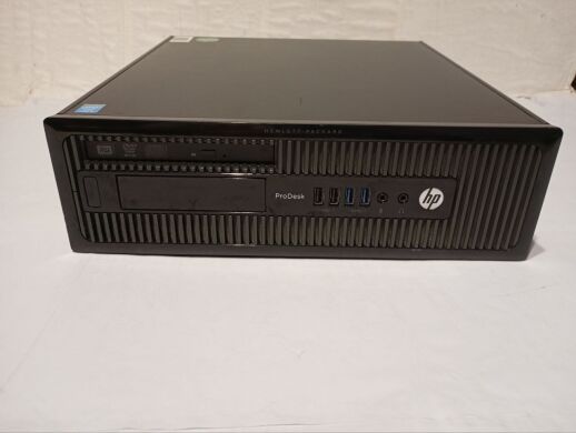 ПК Б-класс HP ProDesk 400 G1 SFF / Intel Core i5-4570 (4 ядра по 3.2 - 3.6 GHz) / 8 GB DDR3 / 500 GB HDD / Intel HD Graphics 4600 / DVD-RW + USB-флешка 64 GB