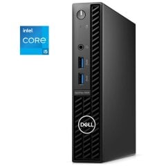 Неттоп Dell OptiPlex 7010 Micro Plus USFF / Intel Core i5-13500T (14 (20) ядер по 1.6 - 4.6 GHz) / 16 GB DDR5 / 256 GB SSD NVMe&nbsp;+ 512 GB SSD NVMe / Intel UHD Graphics 770 / WiFi