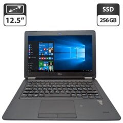 Нетбук Dell Latitude E7250 / 12.5" (1366x768) TN / Intel Core i7-5600U (2 (4) ядра по 2.6 - 3.2 GHz) / 8 GB DDR3 / 256 GB SSD / Intel HD Graphics 5500 / WebCam