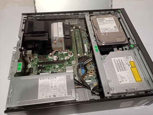 ПК Б-класс HP ProDesk 400 G1 SFF / Intel Core i5-4570 (4 ядра по 3.2 - 3.6 GHz) / 8 GB DDR3 / 500 GB HDD / Intel HD Graphics 4600 / DVD-RW + USB-флешка 64 GB