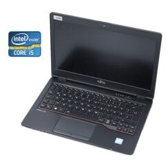 Нетбук Fujitsu LifeBook U727 / 12.5" (1920x1080) IPS Touch / Intel Core i5-7200U (2 (4) ядра по 2.5 - 3.1 GHz) / 8 GB DDR4 / 256 GB SSD / Intel HD Graphics 620 / WebCam / Win 10 Pro