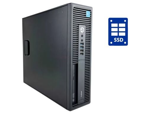 ПК HP ProDesk 600 G2 SFF / Intel Core i3-6100 (2 (4) ядра по 3.7 GHz) / 32 GB DDR4 / 1000 GB SSD / Intel HD Graphics 530 / DVD-ROM / Win 10