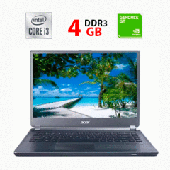 Ігровий ноутбук Б-клас Acer Aspire E1-531G / 15.6" (1366x768) TN / Intel Core i3-2310M (2 (4) ядра по 2.1 GHz) / 4 GB DDR3 / 750 GB HDD / nVidia GeForce GT 620M, 1 GB DDR3, 64-bit