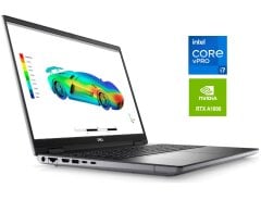 Ігровий ноутбук Б-клас Dell Precision 7670 / 16" (1920x1200) IPS / Intel Core i7-12850HX (16 (24) ядер по 3.4 - 4.8 GHz) / 16 GB DDR5 / 512 GB SSD / nVidia RTX A1000, 4 GB GDDR6, 128-bit / WebCam