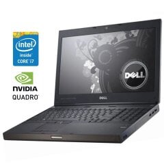 Мобильная рабочая станция Dell Precision M4600 / 15.6" (1920x1080) TN / Intel Core i7-2620M (2 (4) ядра по 2.7 - 3.4 GHz) / 8 GB DDR3 / 250 GB SSD / nVidia Quadro 1000M, 2 GB GDDR3, 128-bit / WebCam / DVD-ROM