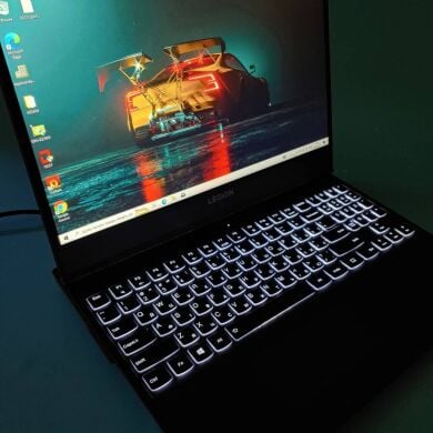 Игровой ноутбук Lenovo Legion Y540-15IRH / 15.6" (1920x1080) IPS / Intel Core i7-9750H (6 (12) ядер по 2.6 - 4.5 GHz) / 32 GB DDR4 / 512 GB SSD + 1000 GB HDD / nVidia GeForce GTX 1650, 4 GB GDDR6, 128-bit / WebCam / Win 10 Home