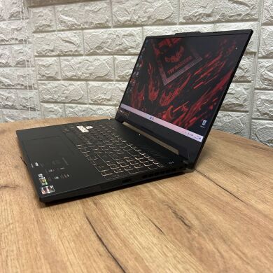 Ігровий ноутбук Б-клас Asus TUF Gaming A15 FA507RE / 15.6" (1920x1080) IPS / AMD Ryzen 7 6800H (8 (16) ядер по 3.2 - 4.7 GHz) / 8 GB DDR4 / 512 GB SSD / nVidia GeForce RTX 3050 Ti, 4 GB GDDR6, 128-bit / WebCam Ігровий ноутбук Б-клас Asus TUF Gaming A15 FA507RE / 15.6" (1920x1080) IPS / AMD Ryzen 7 6800H (8 (16) ядер по 3.2 - 4.7 GHz) / 8 GB DDR4 / 512 GB SSD / nVidia GeForce RTX 3050 Ti, 4 GB GDDR6, 128-bit / WebCam