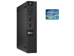 Неттоп Dell OptiPlex 3020 Micro USFF / Intel Core i5-4570T (2 (4) ядра по 2.9 - 3.6 GHz) / 8 GB DDR3 / 1000 GB SSD / Intel HD Graphics 4600