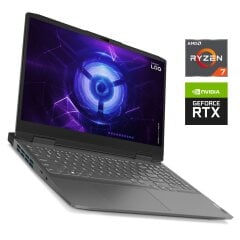 Ігровий ноутбук Б-клас Lenovo LOQ 15APH8 / 15.6" (1920x1080) IPS / AMD Ryzen 7 7840HS (8 (16) ядер по 3.8 - 5.1 GHz) / 16 GB DDR5 / 512 GB SSD NVMe / nVidia GeForce RTX 4060, 8 GB GDDR6, 128-bit / WebCam