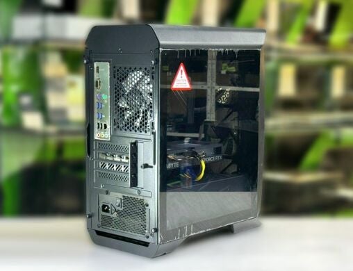 Новый игровой ПК AeroCool Aero One Eclipse Tower / AMD Ryzen 5 8400F (6 (12) ядер по 4.2 - 4.7 GHz) / 16 GB DDR5 / 1000 GB SSD / nVidia GeForce RTX 4060, 8 GB GDDR6, 128-bit / 500W / Win 11