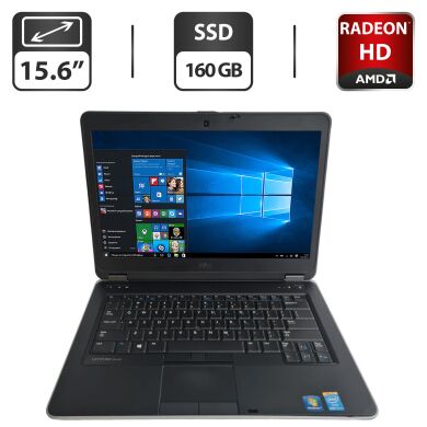 Ноутбук Б-клас Dell Latitude E6540 / 15.6" (1366x768) TN / Intel Core i7-4810MQ (4 (8) ядра по 2.8 - 3.8 GHz) / 8 GB DDR3 / 160 GB SSD / AMD Radeon HD 8790M, 2 GB GDDR5, 128-bit / WebCam / HDMI Ноутбук Б-клас Dell Latitude E6540 / 15.6" (1366x768) TN / Intel Core i7-4810MQ (4 (8) ядра по 2.8 - 3.8 GHz) / 8 GB DDR3 / 160 GB SSD / AMD Radeon HD 8790M, 2 GB GDDR5, 128-bit / WebCam / HDMI