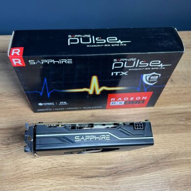 Дискретна відеокарта AMD Radeon RX 570, 4 GB GDDR5, 256-bit / DVI, HDMI, DisplayPort / Коробка