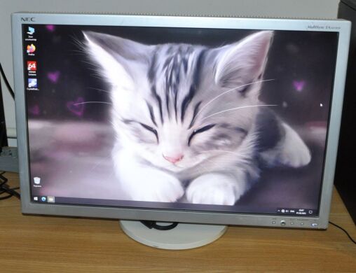 Монітор Б-клас NEC MultiSync EA241WM / 24'' (1920x1200) TN / VGA, DVI, USB 2.0 / Вбудовані колонки 2x1W / VESA 100x100 + Кабелі підключення Монітор Б-клас NEC MultiSync EA241WM / 24'' (1920x1200) TN / VGA, DVI, USB 2.0 / Вбудовані колонки 2x1W / VESA 100x100 + Кабелі підключення