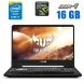 Ігровий ноутбук Asus TUF Gaming FX505GM-AL342 / 15.6" (1920x1080) IPS / Intel Core i7-8750H (6 (12) ядра по 2.2 - 4.1 GHz) / 16 GB DDR4 / 256 GB SSD + 1000 GB HDD / nVidia GeForce GTX 1060, 6 GB GDDR5, 192-bit / WebCam купити