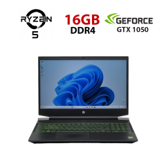 Ігровий ноутбук Б-клас HP Pavilion Gaming 15-ec0013dx / 15.6" (1920x1080) IPS / AMD Ryzen 5 3550H (4 (8) ядер по 2.1 - 3.7 GHz) / 16 GB DDR4 / 960 GB SSD NVMe / nVidia GeForce GTX 1050, 3 GB GDDR5, 96-bit / WebCam