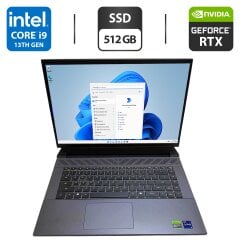 Игровой ноутбук Dell Inspiron G16 7630 / 16" (2560x1600) IPS / Intel Core i9-13900H (14 (20) ядер по 4.1 - 5.4 GHz) / 16 GB DDR5 / 512 GB SSD / nVidia GeForce RTX 4060, 8 GB GDDR5, 128-bit / WebCam