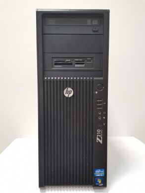 Ігровий ПК HP Z210 Workstation Tower / Intel Xeon E3-1230 (4 (8) ядра по 3.2 - 3.6 GHz) (аналог Intel Core i7-2600) /  8 GB DDR3 / 120 GB SSD + 500 GB HDD / AMD Radeon RX 580, 4 GB GDDR5, 256-bit  / DVD-RW  