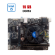 Комплект: материнская плата Gigabyte GA-H110M-S2H / Intel Core i5-7400 (4 ядра по 3.0 - 3.5 GHz) / 16 GB DDR4 / Intel HD Graphics 630 / Socket LGA1150 / Кулер купить
